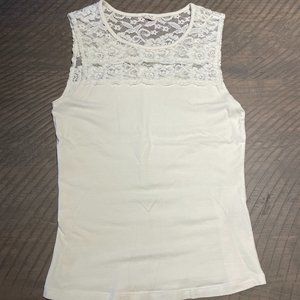 Garage White Tanktop